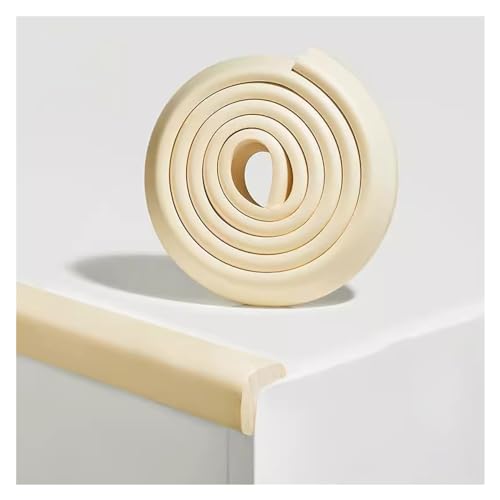 Schaumstoff-Schutzkanten Schaumstoffstreifen, selbstklebender Kantenschutzstreifen, L-förmiger Antikollisions-Eckschutz for Tisch, Stuhl, Fernsehbank, Möbel, Bett, Schränke, Grau, 2 m(Beige,10m/32.8ft von BDAYEK