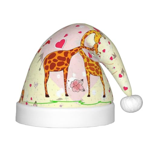 BDDFN Stirnbänder mit Giraffenmotiv, Herz, Blume, Schmetterling, für Weihnachten, Party, Outdoor, Weihnachtsmannmütze, Urlaubsparty, Kopfbedeckung von BDDFN