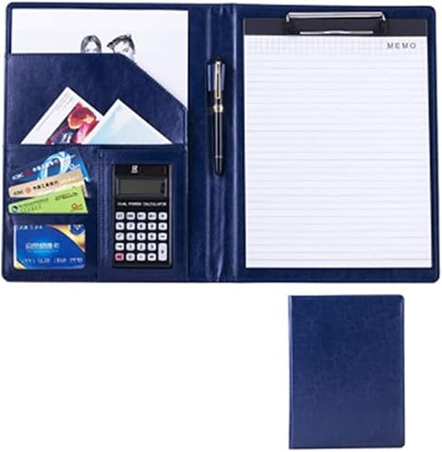 Ablagemappe， Handy Taschen Kartenfächer Konferenz Auftragnehmer Executive(Blue) von BDSHGRDH