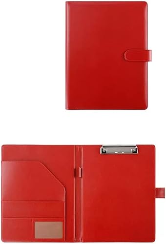 Ablagemappe， Zwischenablage Ordner Legal Pad Halter Brief Größe A4 Schreibblock for Business Schule Büro Konferenz Clip Boards(Rood) von BDSHGRDH