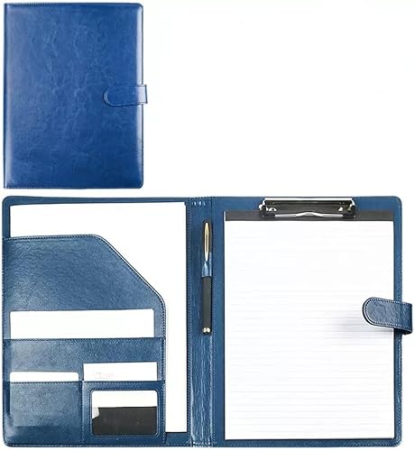 Ablagemappe， Zwischenablage-Ordner for Rechtsblockhalter, A4-Schreibblock for Business School, Büro, Konferenz-Zwischenablage(Blue) von BDSHGRDH