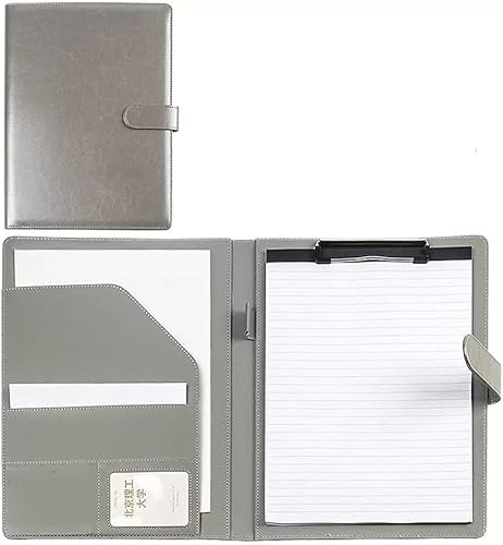 Ablagemappe， Zwischenablage-Ordner for Rechtsblockhalter, A4-Schreibblock for Business School, Büro, Konferenz-Zwischenablage(Silver) von BDSHGRDH