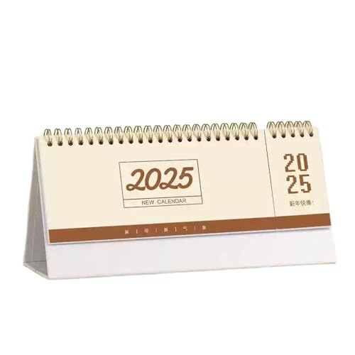 BDSHGRDH Kalender， Langer Desktop-Organizer, Desktop-Büro, Arbeit, Notizblock, Lochkarte, Jahr der Schlange, Business, horizontales Desktop-Geschenk(A) von BDSHGRDH