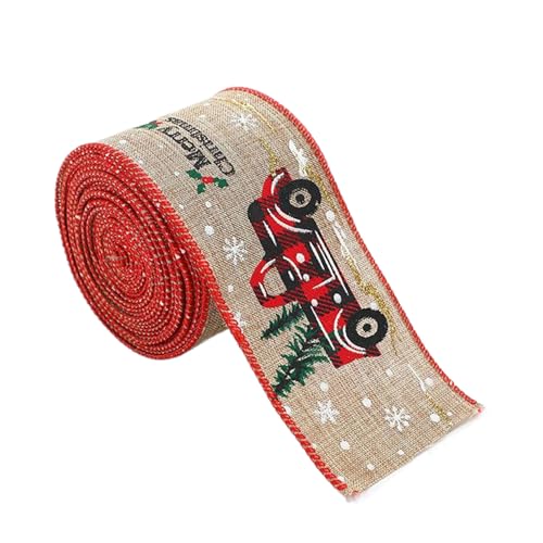 BEALIFE Osterband, schöne Muster für Frühlingsfeiern, einzigartiges Geschenkband aus Leinen, Sackleinenband, Bastelband. Bänder, Typ+5, 200 * 0.5 cm von BEALIFE