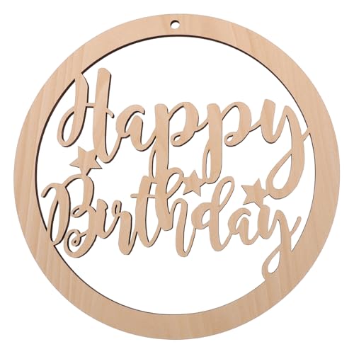 1 x Happy Birthday Karte Happy Birthday Dekorationen Girlande Dekorationen Home Decor Geburtstag Deko Teller Latge Birthday Hängeschild Happy Birthday Buchstaben Teller Khaki BEBEMOKO von BEBEMOKO