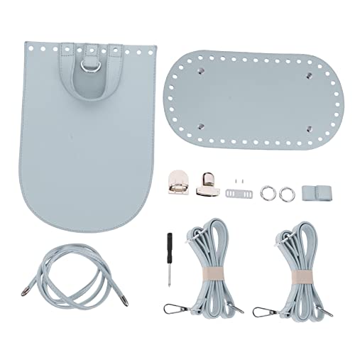 BEBEMOKO 1 Set Tasche DIY Zubehör Runde Geldbörse Stricktasche Snap Bottom für Häkelrucksack Herstellung Zubehör Stricksets Rucksack DIY Material Tasche Herstellung Schnallen Strick Tragetasche von BEBEMOKO