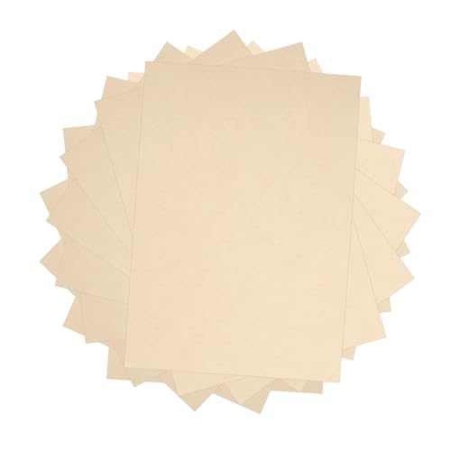 BEBEMOKO 10 Stück Pergamentpapier Wunschpapier Briefpapier Antikes Papier gealtertes Papier zum Schreiben Vintage Briefpapier Wunschschreibpapier Vintage-Papier zum Schreiben von Ritualbedarf von BEBEMOKO