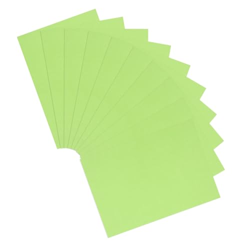 BEBEMOKO 10St Kartenvorrat kartonpapier dickes papier dickes Baupapier Bastelkarton Bastelbedarf aus Papier weihnachtssammelalbum papier Weihnachtskartenpapier Scrapbook-Karton Green von BEBEMOKO