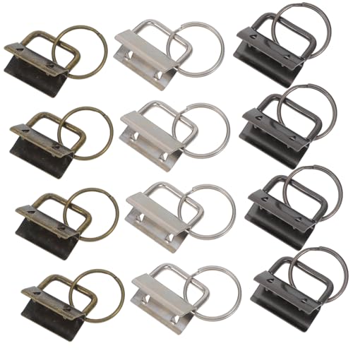 BEBEMOKO 150 Stück Schwanz-Clips, Gürtelclip, DIY-Schlüsselanhänger-Set, Schlüsselanhänger, Hardware, Schlüsselanhänger, Zubehör, Schlüsselanhänger, Handgelenkschlaufen, Schlüsselband, Schwanz-Clips, von BEBEMOKO