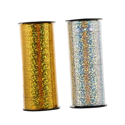 BEBEMOKO 2 Rollen Schickes Dekoband Geschenkband für Partys und DIY Handwerk für Festivals Blume und Geschenkverpackung BEBEMOKO 2 Rollen Schickes Dekoband Geschenkband für Partys und DIY Handwerk für Festivals Blume und Geschenkverpackung von BEBEMOKO
