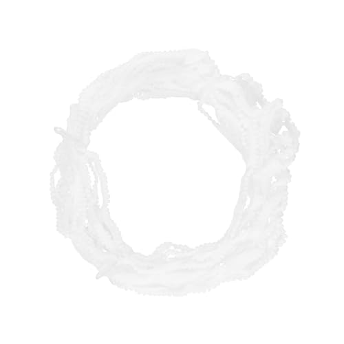 BEBEMOKO 20 Stück DIY Mode Spitzenband Trim Langlebige Häkelborte für Kleidung Home Decor Handwerk Projekte Elegante weiße Kugel Spitze für stilvolle Accessoires BEBEMOKO 20 Stück DIY Mode Spitzenband Trim Langlebige Häkelborte für Kleidung Home Decor Handwerk Projekte Elegante weiße Kugel Spitze für stilvolle Accessoires von BEBEMOKO