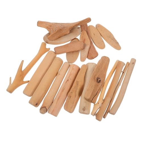 BEBEMOKO 20 Stück natürliche Zweige Stäbchen braun Weihnachtsdekorationen Outdoor Naturholzstäbe Weihnachten Holz Handwerk Holz von BEBEMOKO