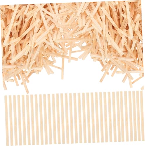 BEBEMOKO 2000pcs Handgefertigtes Material Matchsticks DIY Duft Kerze Matchstick Unvollendeter Matchstick von BEBEMOKO