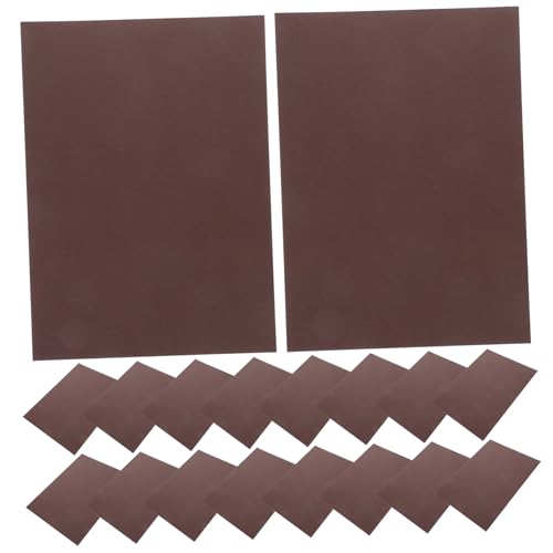 BEBEMOKO 30 Stk Handbemalter Karton Farbiges Bastelpapier A4-bastelpapier Papier Zum Basteln Malen Von Diy-werkzeugen Kartenpapiere Bastelkarton Diy Liefert Diy-material Coffee 230g Papier von BEBEMOKO