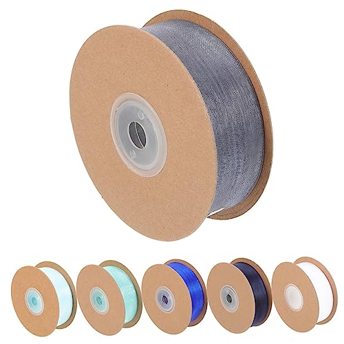 BEBEMOKO 6 Rollen breite Geschenkbänder zum Zuschneiden von Geschenken, Paketband für Bastelarbeiten und Geschenkverpackungen BEBEMOKO 6 Rollen breite Geschenkbänder zum Zuschneiden von Geschenken, Paketband für Bastelarbeiten und Geschenkverpackungen von BEBEMOKO