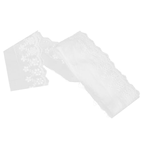 BEBEMOKO Baumwoll-Spitzenborte für Bastelprojekte, dekorative Spitze zum Nähen, Hochzeitsapplikation, Geschenkverpackung, Heimdekoration für kreative Verzierungen und einzigartige BEBEMOKO Baumwoll-Spitzenborte für Bastelprojekte, dekorative Spitze zum Nähen, Hochzeitsapplikation, Geschenkverpackung, Heimdekoration für kreative Verzierungen und einzigartige von BEBEMOKO