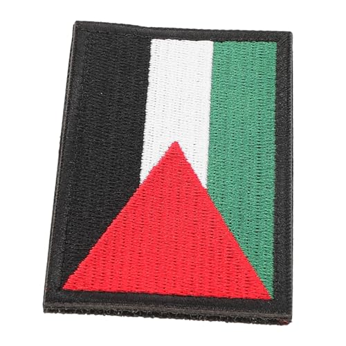 BEBEMOKO Flagge Aufnäher Stickerei Patch Abzeichen Für Taschen Rucksäcke Und Kleidung Ideales Für Fans Und Unterstützer von BEBEMOKO