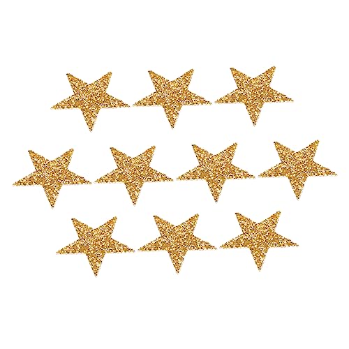 BEBEMOKO Glitzernde Rhinestone Sterne Aufnäher Elegante Bügel Patches Für Kleidung Schuhe Und Taschen Funktionszubehör Für Kreative DIY Projekte von BEBEMOKO