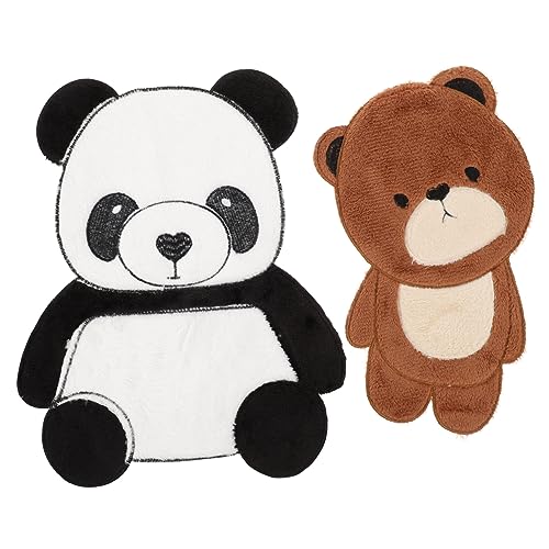 BEBEMOKO Große Bestickte Bären Panda Aufnäher Zum Aufnähen Für Kleidung Taschen Und Jacken DIY Applikationen Und Für Kreative Dekoration von BEBEMOKO