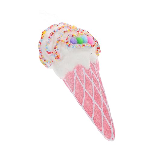 BEBEMOKO Ice Cream Props Fake Large Ice Cream Prop Giant Ice Cream Prop Artificial Ice Cream Cone Birthday Party Ice Cream Decoration Ice Cream Decorations Giant Ice Cream Cone von BEBEMOKO