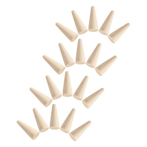 BEBEMOKO Ringhalter aus natürlichem Holz, unlackierte Holzkegel zum Basteln, für Malerei, Schmuck, Präsentationsständer, Fingerring-Präsentationshalter, Organizer für Mädchen und Frauen BEBEMOKO Ringhalter aus natürlichem Holz, unlackierte Holzkegel zum Basteln, für Malerei, Schmuck, Präsentationsständer, Fingerring-Präsentationshalter, Organizer für Mädchen und Frauen von BEBEMOKO