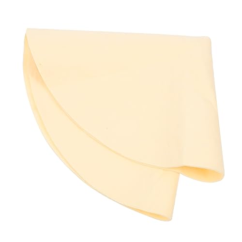 BEBEMOKO Ton-kunststoff-pad Matte Für Lehmhandwerk Glasur Chamois-handtuch Gämse Zum Glätten Von Topfrändern Autozubehör Ton-extruder Gämse Für Töpferei Saugfähige Tücher Rand Sui Yellow von BEBEMOKO