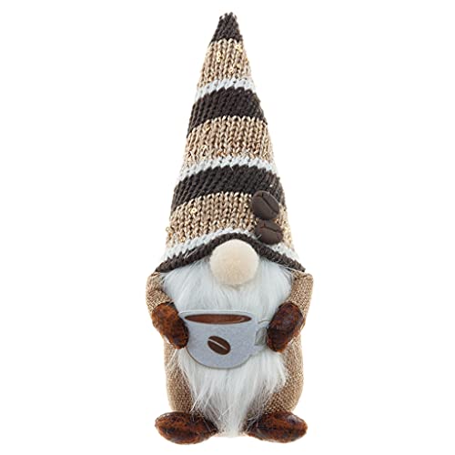 BEBIKR Kaffee Wichtel Kaffee Deko Schwedische Tomte Zwerg Skandinavische Figur Nordische Plüsch Bauernhaus Home Decor Schwedische Tomte Zwerg von BEBIKR