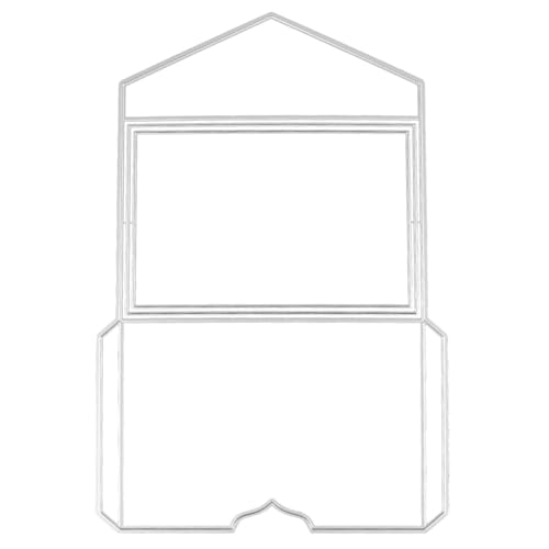 Metall-Stanzformen, Prägeschablonen für Scrapbooking, Album, dekorative Papierschablonen, Kartenherstellung, Rahmen, Metall-Stanzformen von BEBIKR