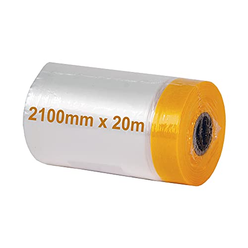 BEHA Goldband - Masker Abdeckfolie mit Klebeband 2100 mm x 20 m BEHA Goldband - Masker Abdeckfolie mit Klebeband 2100 mm x 20 m von BEHA