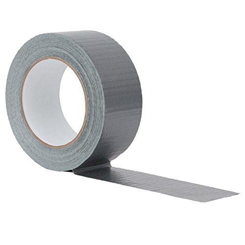 Panzertape, Gewebeband, Duct Tape, Klebeband 50m, Breite: 48mm, Farbe: silber von BEHA