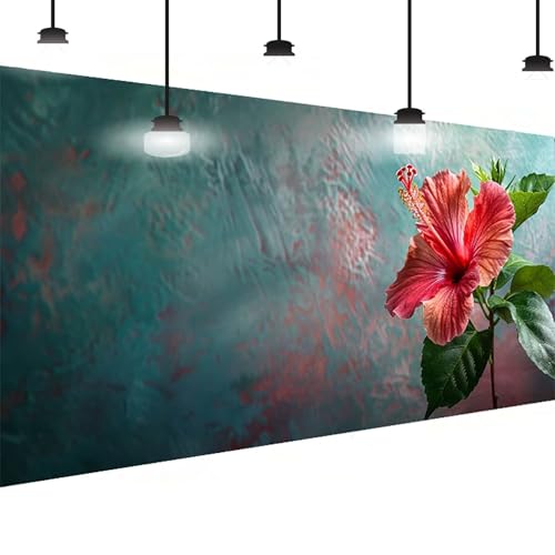 Blume Diamond Painting Groß XXL 60 X 120cm, DlY Blume Diamant Painting Bilder Kinder, Full Drill Daiments Malerei Erwachsene, 5D Diamond Art Mosaic Bastelset Kunst Malerei Stickerei Dekor Familie 3-F2 von BEIJUYHU