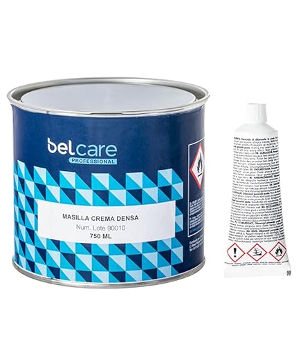 BELCARE - Kitt für Naturstein, Marmor, Granit und Keramik, zur Reparatur, zum Kleben, Dichte Cremepachtel, 750 ml von BELCARE