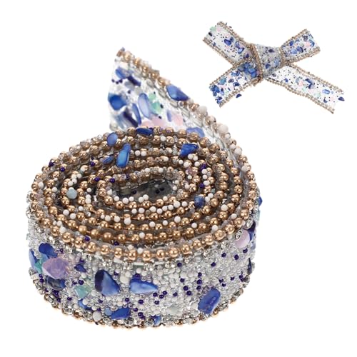 BELLIFFY 1 Rolle Dekorativer Diamant Strassbesatz Für Gürtel, Strass, Kleidungszubehör, Strassbesatz Zum Nähen, Schneidbarer Kostümbesatz, Strass Stoffbesatz, Kleiderbesatz BELLIFFY 1 Rolle Dekorativer Diamant Strassbesatz Für Gürtel, Strass, Kleidungszubehör, Strassbesatz Zum Nähen, Schneidbarer Kostümbesatz, Strass Stoffbesatz, Kleiderbesatz von BELLIFFY