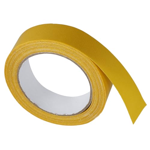 BELLIFFY 1 Rolle Doppelseitiges Klebeband Stoffband Glasfasergewebeband Bastelband Teppich Reparaturband Klebeband Für Teppich Teppichklebeband Für Hartholzböden Yellow Ballaststoff von BELLIFFY