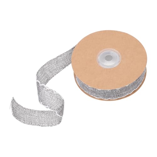 BELLIFFY 1 Rolle Hanfoptik gepolstert Band für Weinflaschen Feiertagsgirlandenband Geschenkband seidenband ribbon DIY Bastelband Accessoires zur Herstellung von Kopfschmuck Polyester Grey von BELLIFFY