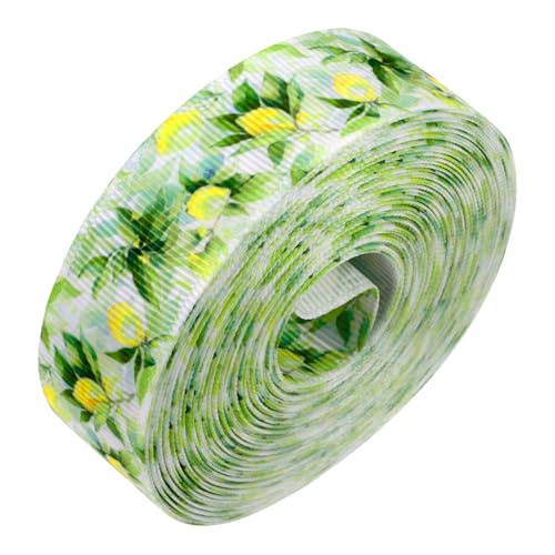 BELLIFFY 1 Rolle Schleife Dekoration Bastel Blumengirlande Gewebeband Eincremehilfe Gurtband Zitronendeko Girlanden Blumenkranz Banddekor Geschenkband Zum Verpacken Stoff von BELLIFFY