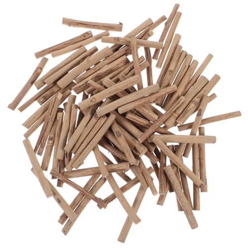 BELLIFFY 1 Runde Zweige Kinderspielzeug Kinderhandwerk Kunsthandwerk Mini-zubehör Eisstiele Zum Basteln Diy Schulprojekte Sticks Handarbeit Diy-material Spielzeug Für Kinder Heimwerken Holz von BELLIFFY