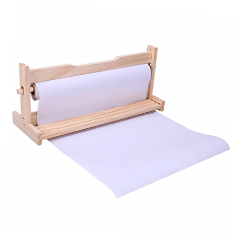 BELLIFFY 1 Set Rollenpapier Staffelei Tafel Staffelei Schreibtischspender Zeichenpapierständer Skizzieren Staffelei Zeichenpapier Aufbewahrungsregal Kinder Malstaffelei von BELLIFFY