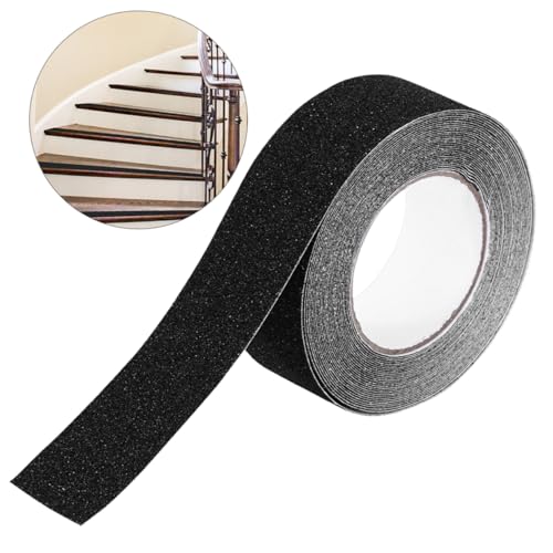 BELLIFFY 1 Stück 60 Cm Langes Anti Klebeband Ohne Selbstklebende Rückseite Schwarz Vielseitiges Schleifpapier Für Exzenterschleifer Und Schleifpads Ideal Zum Polieren Und von BELLIFFY