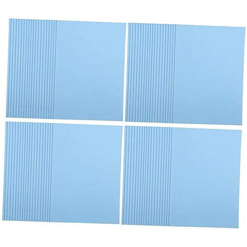 BELLIFFY 100 Blatt farbiges A4-Papier DIY-Papiere farbiges Druckerpapier Malpapier für Kinder A4 Druckerpapier kreativpapier druckpapier Origami-Materialien Schreibmaschinenpapier Sky-blue von BELLIFFY