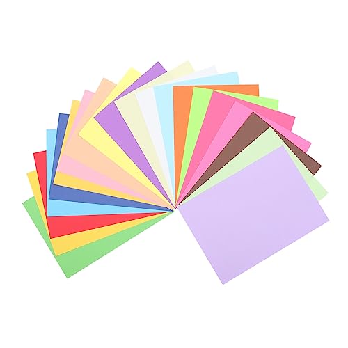 BELLIFFY 100st Origami A4 Druckerpapier Faltpapier Selber Machen Konstruktionspapier Kinder Dekor Papier Schneiden Selber Machen Diy-bastelpapier Kreatives Handgemachtes Diy-papier von BELLIFFY