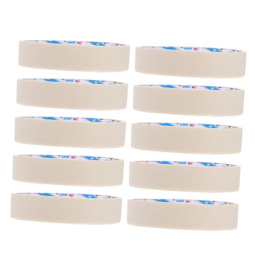 BELLIFFY 10St Kunstband Kinder zeichnen Bänder multifunktionale Abdeckbänder Künstlerband Abdeckband klebeband ablösbar Removable tape Auto Sprühlackbänder Abdeckbänder für Bilder Weiß von BELLIFFY