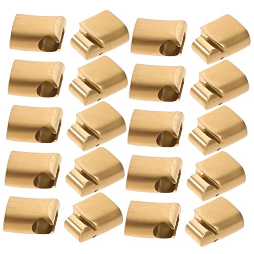 BELLIFFY 10St magnetisches Armband magnetischer Halskettenverschluss Magnetschnallen für Halsketten schmuckherstellung zubehör schmuck basteln zubehör magnetischer Schmuckverschluss Golden von BELLIFFY