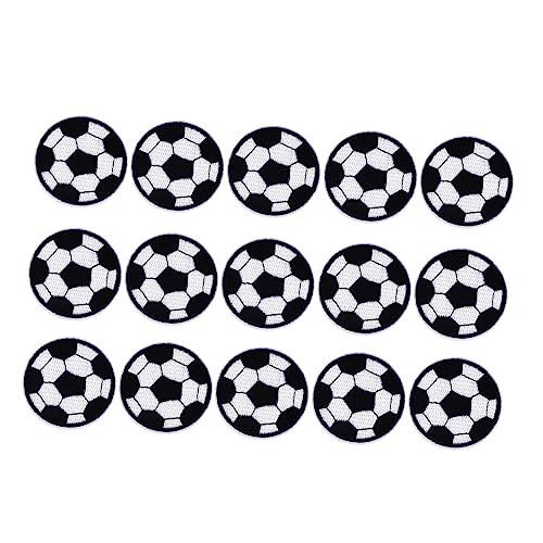 BELLIFFY 15st Fußball-aufkleber Fußball-stickpatch Fußball-aufnäher Fußball Patches Nähen Kleidungsstickpatch Flicken Für Kleidung Fußball-patch Sport-patch Hemd Fußball-tuch Bestickt Stoff von BELLIFFY