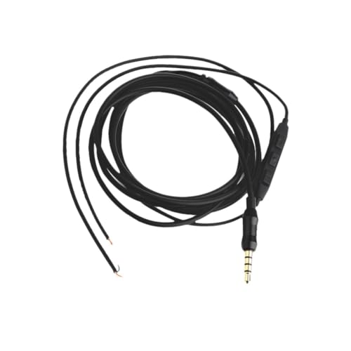 BELLIFFY 1Stk Kopfhörerkabel Anpassung Halbzeug headphone cable Black von BELLIFFY