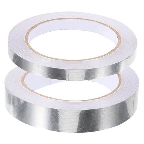 BELLIFFY 2 Rollen Dekoratives Metallic Klebeband Für Scrapbooking Bastelprojekte Und Hochwertiges Glänzendes Design Ideal Für Kreative Anwendungen Und Personalisierte von BELLIFFY