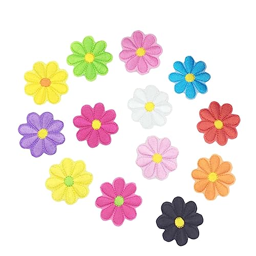 BELLIFFY 20 Stk Sonnenblumen-klebepflaster Zierleisten Gestickte Kostümaufnäher Sonnenblume Sonnenblumen Dekorative Patches Bestickte Aufnäher Mit Sonnenblumen Stickereiapplikationen von BELLIFFY