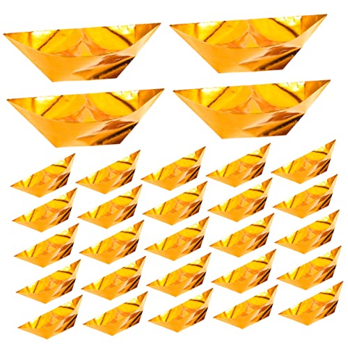 BELLIFFY 200st Barrenpapier Goldfolienpapierbarren Großes Origami-papier Vorfahren Papier Opfergaben Gottesdienstbedarf Vorräte Opfern Opferung Von Papierbarren Diy-opferbarren Golden von BELLIFFY