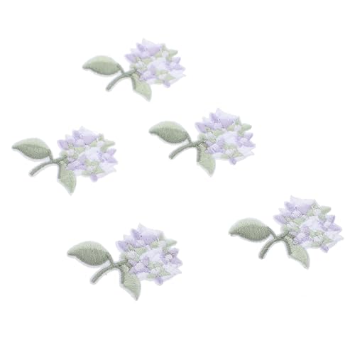 BELLIFFY 20st Stickereiflecken Flicken Für Kleidung Gestickte Blumenapplikation Patch Aufnähen Süße Gestickte Applikation Rose Applikationen Zum Aufnähen Stickerei Tasche Bestickt Stoff von BELLIFFY