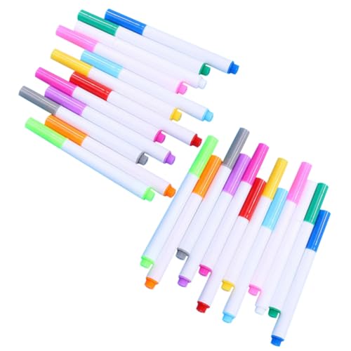 BELLIFFY 24st Zeichenstift Schneiderkreide Tafelmarker Löschbar Kreidestifte Malstifte Für Kinder Stoff Stift Flüssiger Tafelmarker Acrylfarben-marker Kreidemarker Wasserlösliche Kreide von BELLIFFY